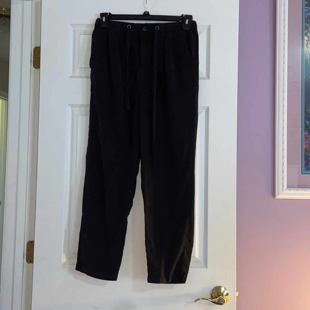 American Eagle womens black joggers